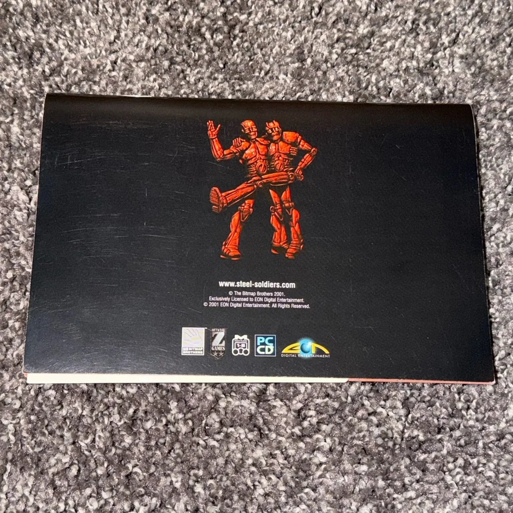 Steel Soldiers PC Video Game Rated T For Teen Vintage Classic Used Pre Owned ESR